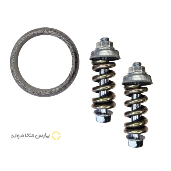 مجموعه کامل واشر گلویی اگزوز پژو 206 گرافیتی