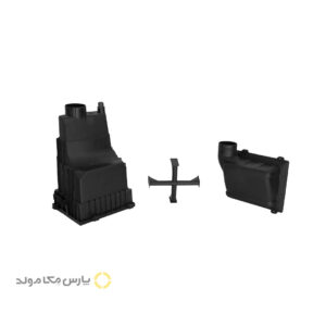 مجموعه کامل هواکش با فیلتر هوا پژو 206 (موتور TU3) قدیم